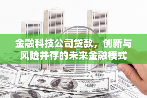 博湖金融科技公司贷款，创新与风险并存的未来金融模式