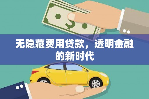 博湖无隐藏费用贷款，透明金融的新时代