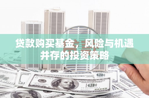 博湖贷款购买基金，风险与机遇并存的投资策略