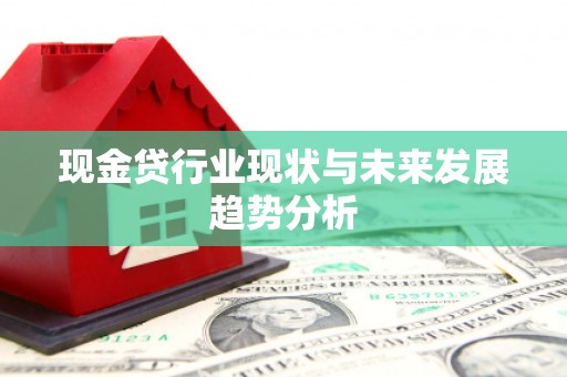 博湖现金贷行业现状与未来发展趋势分析