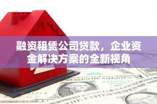 博湖融资租赁公司贷款，企业资金解决方案的全新视角