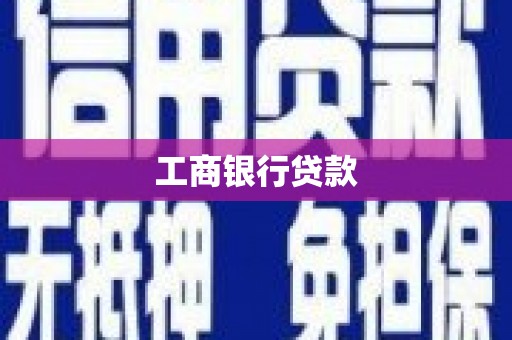 博湖工商银行贷款