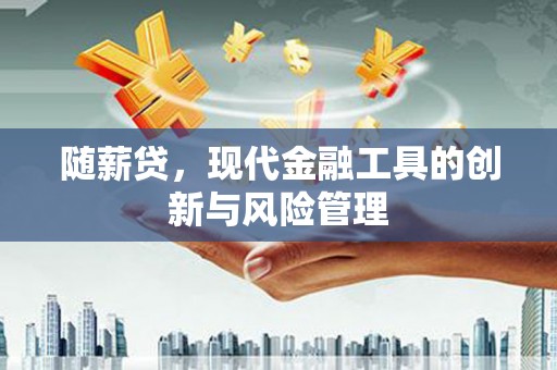 博湖随薪贷，现代金融工具的创新与风险管理