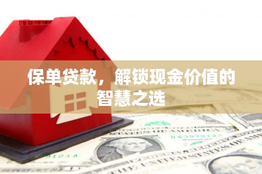 博湖保单贷款，解锁现金价值的智慧之选