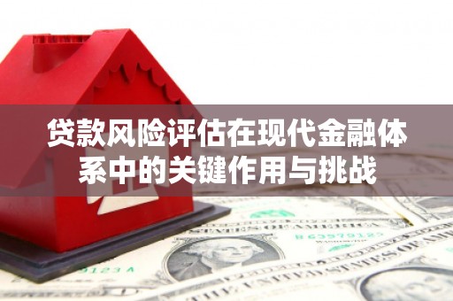 博湖贷款风险评估在现代金融体系中的关键作用与挑战