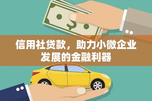 博湖信用社贷款，助力小微企业发展的金融利器