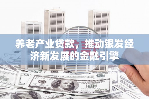 博湖养老产业贷款，推动银发经济新发展的金融引擎