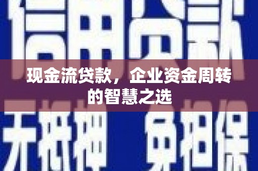 博湖现金流贷款，企业资金周转的智慧之选