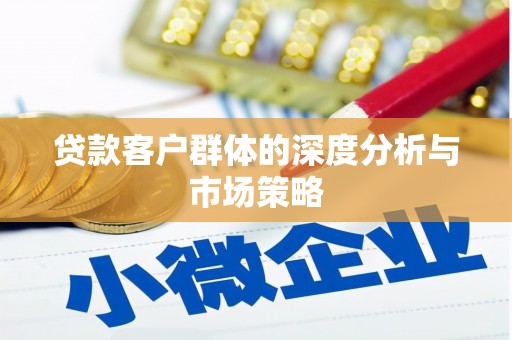 博湖贷款客户群体的深度分析与市场策略