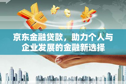 博湖京东金融贷款，助力个人与企业发展的金融新选择