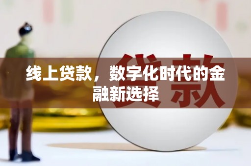 博湖线上贷款，数字化时代的金融新选择