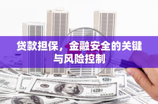 博湖贷款担保，金融安全的关键与风险控制