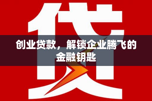 博湖创业贷款，解锁企业腾飞的金融钥匙