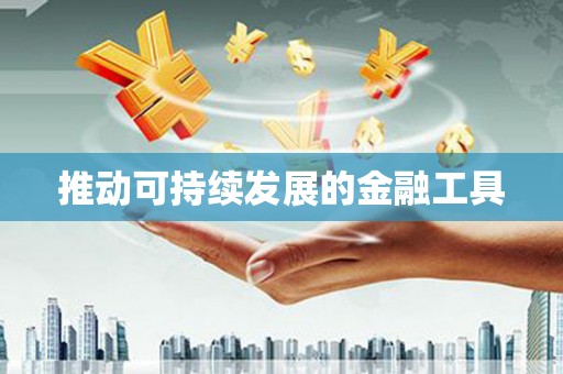 博湖推动可持续发展的金融工具